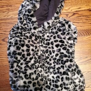 PINK by Victoria's Secret faux fur coat size small